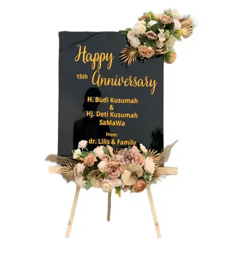 Papan Bunga Akrilik Selong Blanak