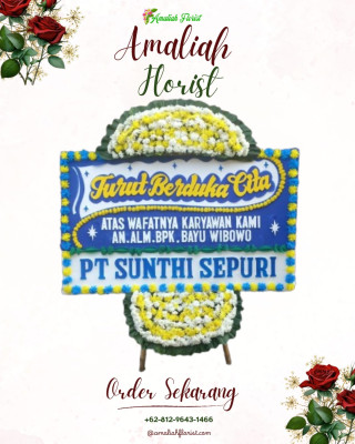 Papan Bunga Duka di Selong Blanak