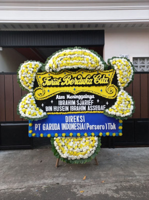 Papan Bunga Duka di Selong Blanak