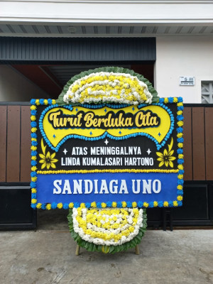 Papan Bunga Duka di Selong Blanak